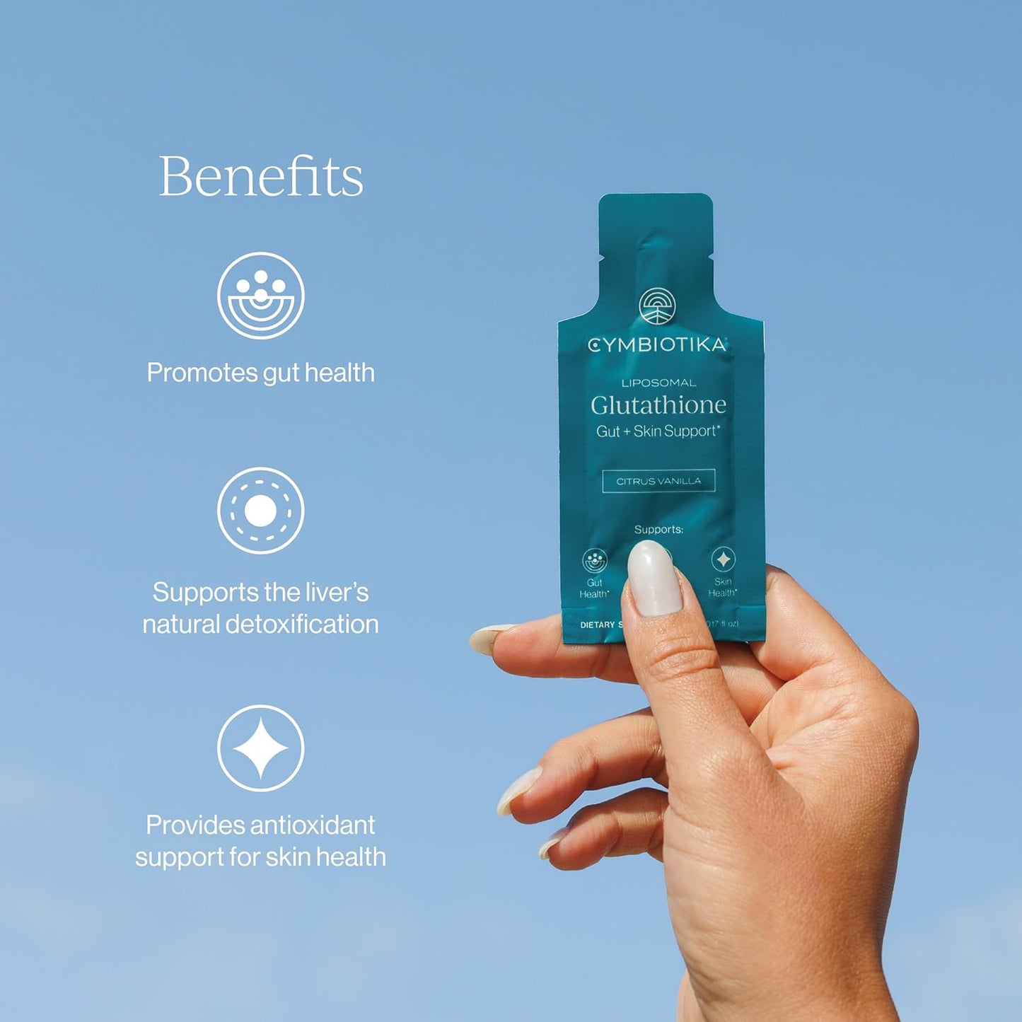 CYMBIOTIKA Liposomal Essentials Sampler, 4 Daily Favorites, 28 Packets