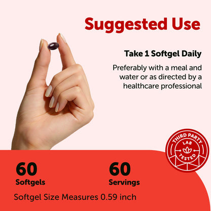 Micro Ingredients Astaxanthin 24mg with MCT Oil, 60 Softgels, 2 Month Supply | Max Strength Astaxanthin Antioxidant Supplements | Fresh Microalgae Source | Non-GMO, Gluten Free, No Soy