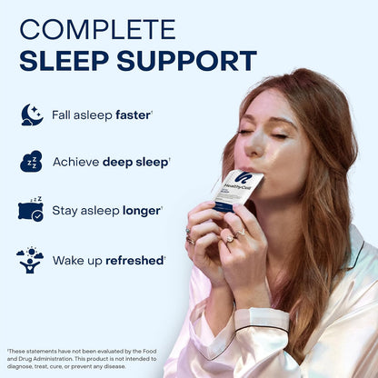 Healthycell REM Sleep Aid + Focus & Recall Brain Supplement Bundle | REM Sleep Aid Supplement + Focus & Recall Brain Supplement for Memory, Focus & Concentration - Sleep & Mental Performance