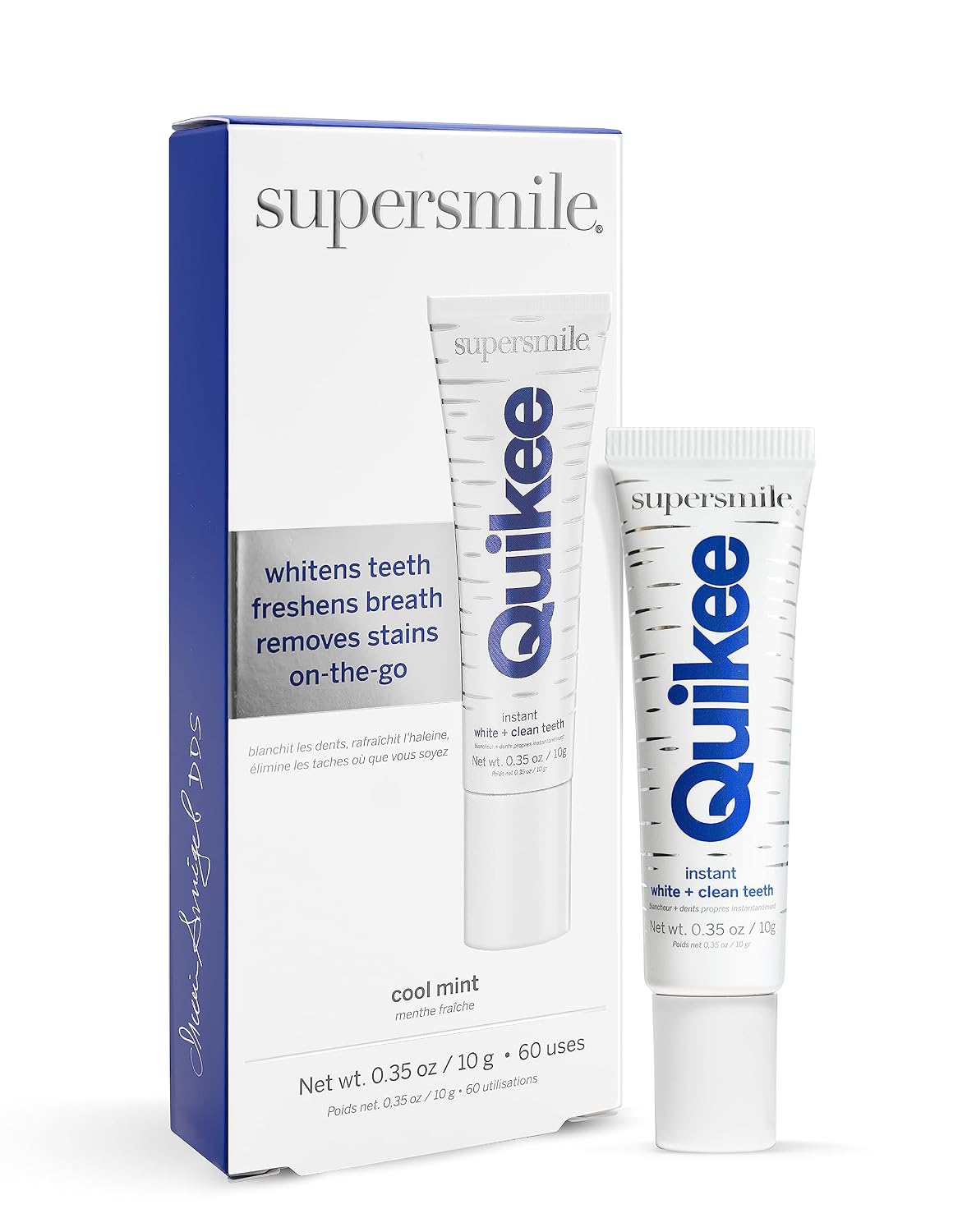 Supersmile Quikee On-The-Go Whitening Gel, Brush-Free Instant