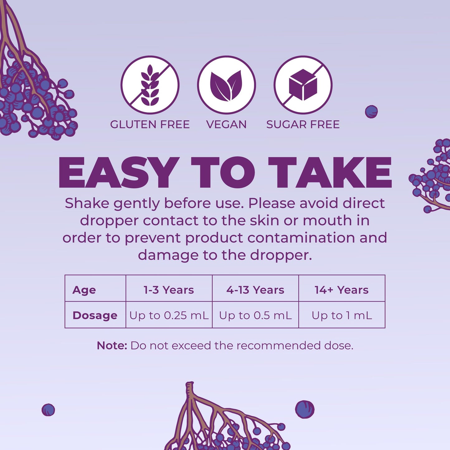 MARYRUTH'S Elderberry Liquid Drops for Adults & Kids | Immune Support | Antioxidant | 150mg Elderberry Extract | USDA Organic | CLP Purity Award | Sugar Free | Vegan | Non-GMO | Gluten Free | 1 oz
