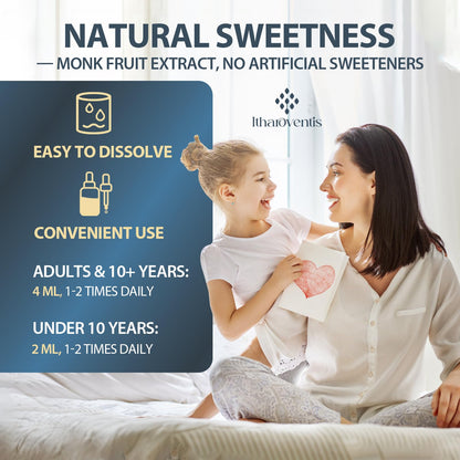 Itharoventis Clinoptilolite Zeolite Drops with B12 & D3, 2 Fl Oz | Liquid mineral formula with methyl B12 and vitamin D3