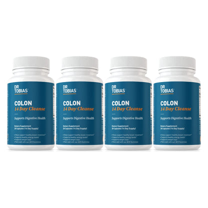 Dr. Tobias Colon 14 Day Cleanse, Advanced Gut Cleanse Detox 28 Capsules