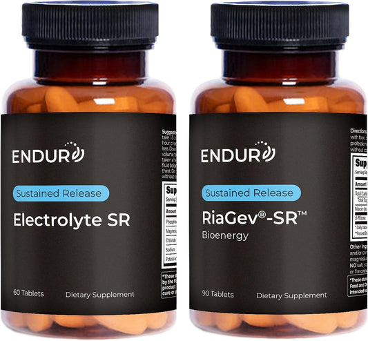 Endur Electrolyte SR and RiaGev SR NAD+