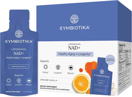CYMBIOTIKA Liposomal NAD+ Supplement for Energy & Healthy Aging