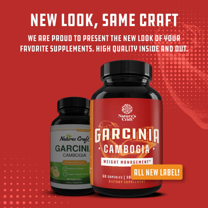Pure Garcinia Cambogia Weight Loss Pills 95% HCA - Garcinia Cambogia Extract Herbal Supplement
