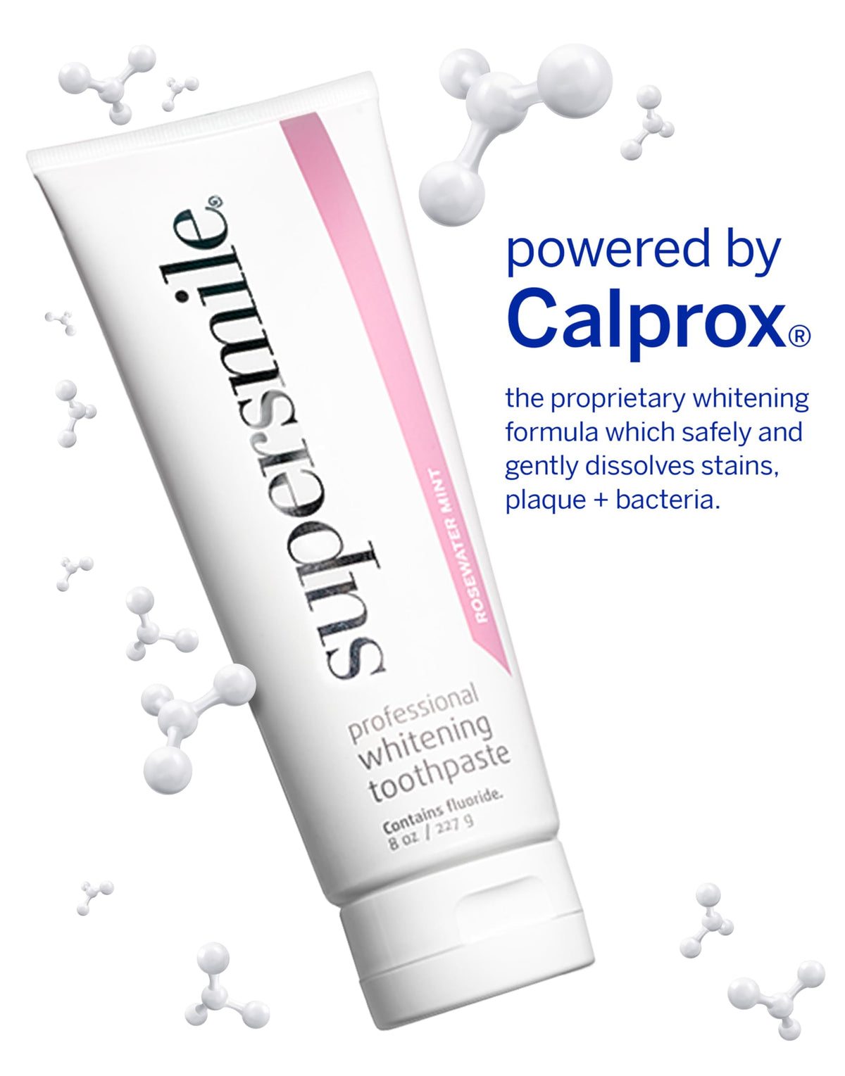 Supersmile Wild Mint Whitening System, 8 Oz Toothpaste + Accelerator