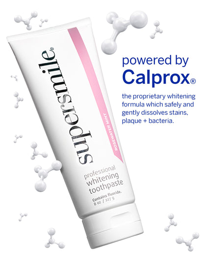 Supersmile Wild Mint Whitening System, 8 Oz Toothpaste + Accelerator