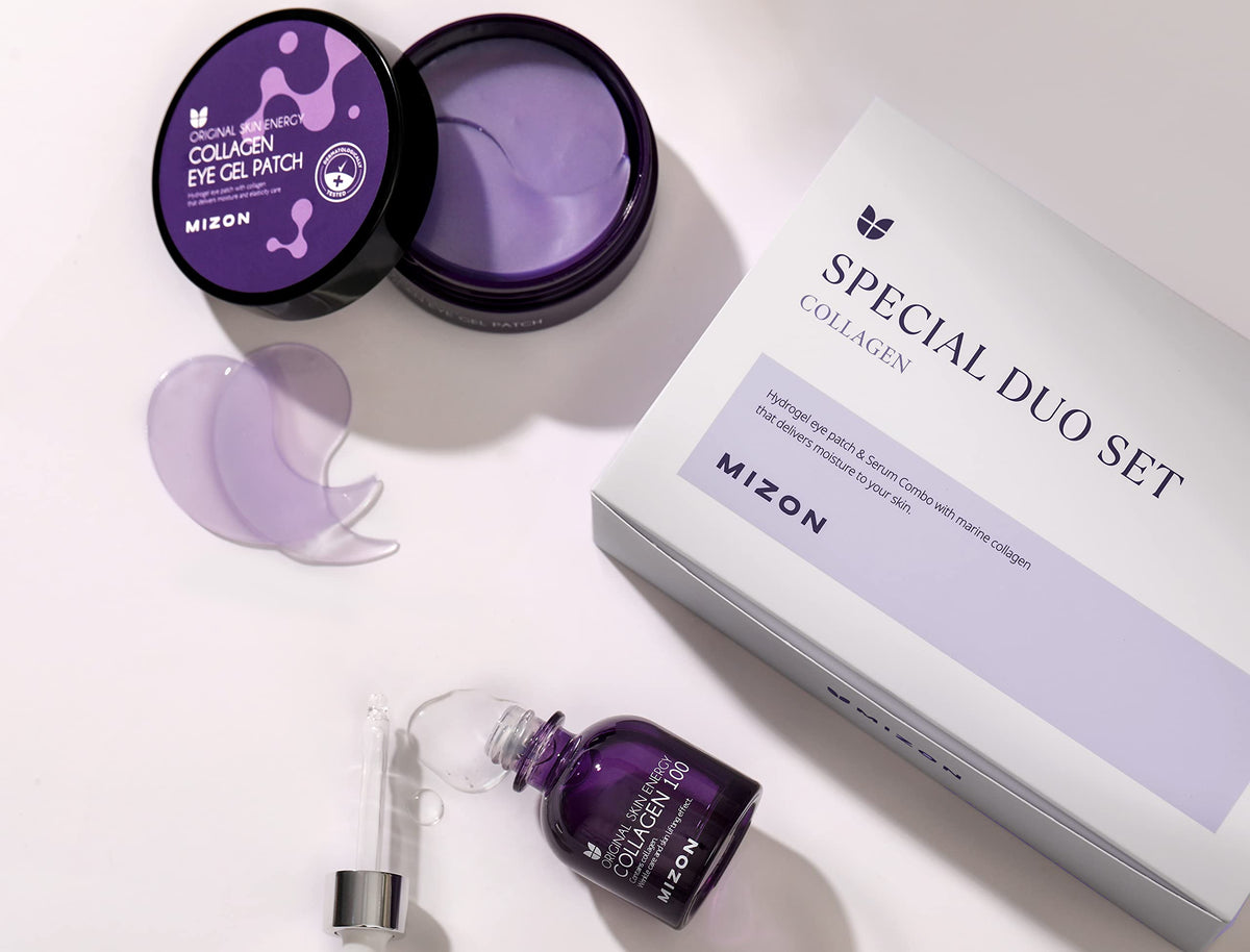 MIZON Hyaluronic Acid Eye Gel Patch, Treatment for Puffy Eyes, Eye Pads for Dark Circles