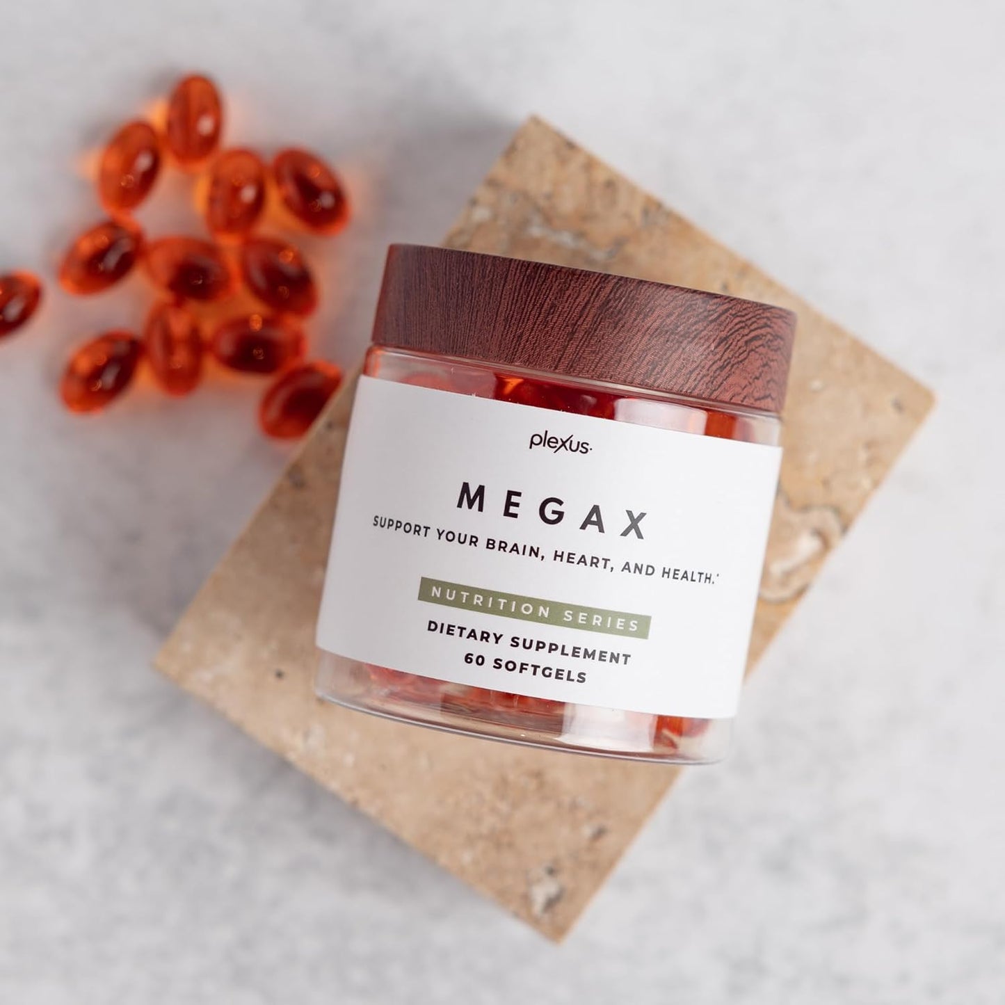 Plexus MegaX® | Plant-based omega fatty acids — gluten-free, non-GMO soft gels with no fishy aftertaste