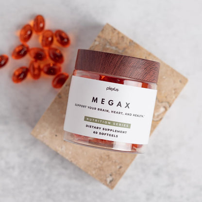 Plexus MegaX® | Plant-based omega fatty acids — gluten-free, non-GMO soft gels with no fishy aftertaste