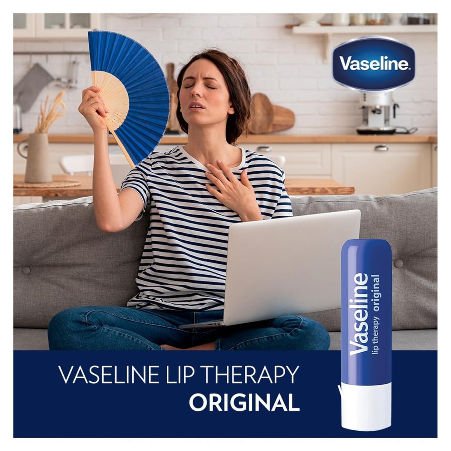 Vaseline Petroleum Jelly Travel-Size 2-Pack – Hypoallergenic Skin Protectant, Unscented Healing Ointment for Beauty & Personal Care, 1.75 Oz Ea