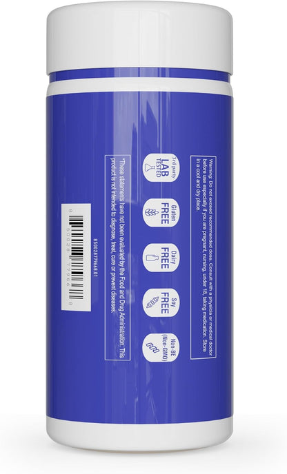 UpNourish NMN 500mg 120 Capsules - Beta Nicotinamide Mononucleotide NAD Supplement - Nicotinamide Riboside Alternative for Women & Men