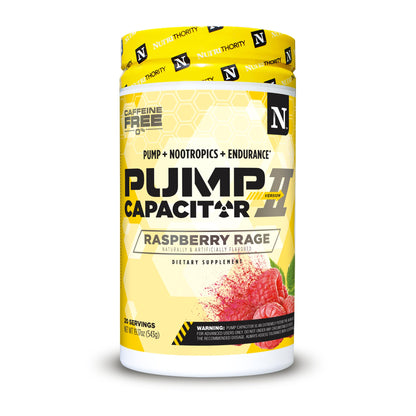 Nutrithority - Pump Capacitor Pre Workout Powder (Unflavored)