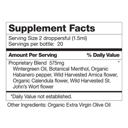Dr. Schulze's Deep Tissue Oil | Powerful Herbal Support for Muscles, Tendons and Joints