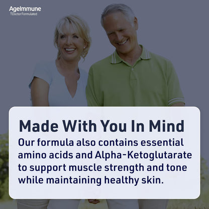 SOD Antioxidants Complex Healthy Aging Supplement - 400mg of Superoxide Dismutase - Alpha Lipoic Acid - Green Tea Extract - L-Arginine - Lysine - AKG - Vitamins A and E for Immune Support-120 Capsules