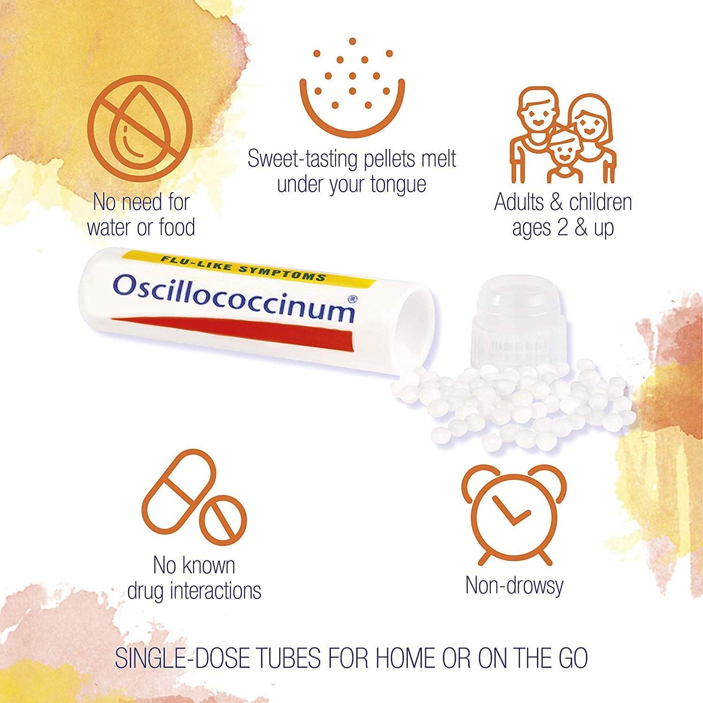 Boiron Oscillococcinum 36 Doses Homeopathic Medicine for Flu-Like Symptoms
