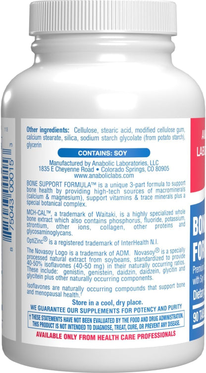 Clinical Calcium Complex Bone Supplement - Restorative Calcium Magnesium Zinc D3 Supplement for Bone Health Strength & Density Support with Antioxidant Bioflavonoids - High Absorption - 15 Servings