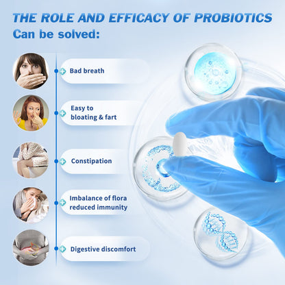 OMOGS Probiotics 90 Billion CFUs 18 Strains,with 3 Organic Prebiotic, Probiotics Supplement