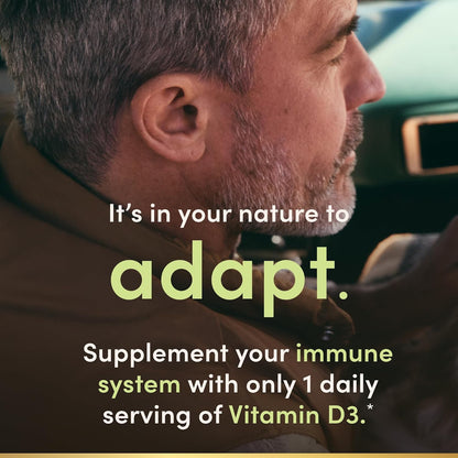 Nature's Bounty Immune Health Vitamin D3 5000 iu, Rapid Release 400 Softgels