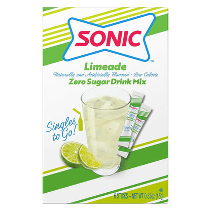 Sonic Singles To Go Sugar Free Drink Mix Variety Pack - 4 Fruity Flavors