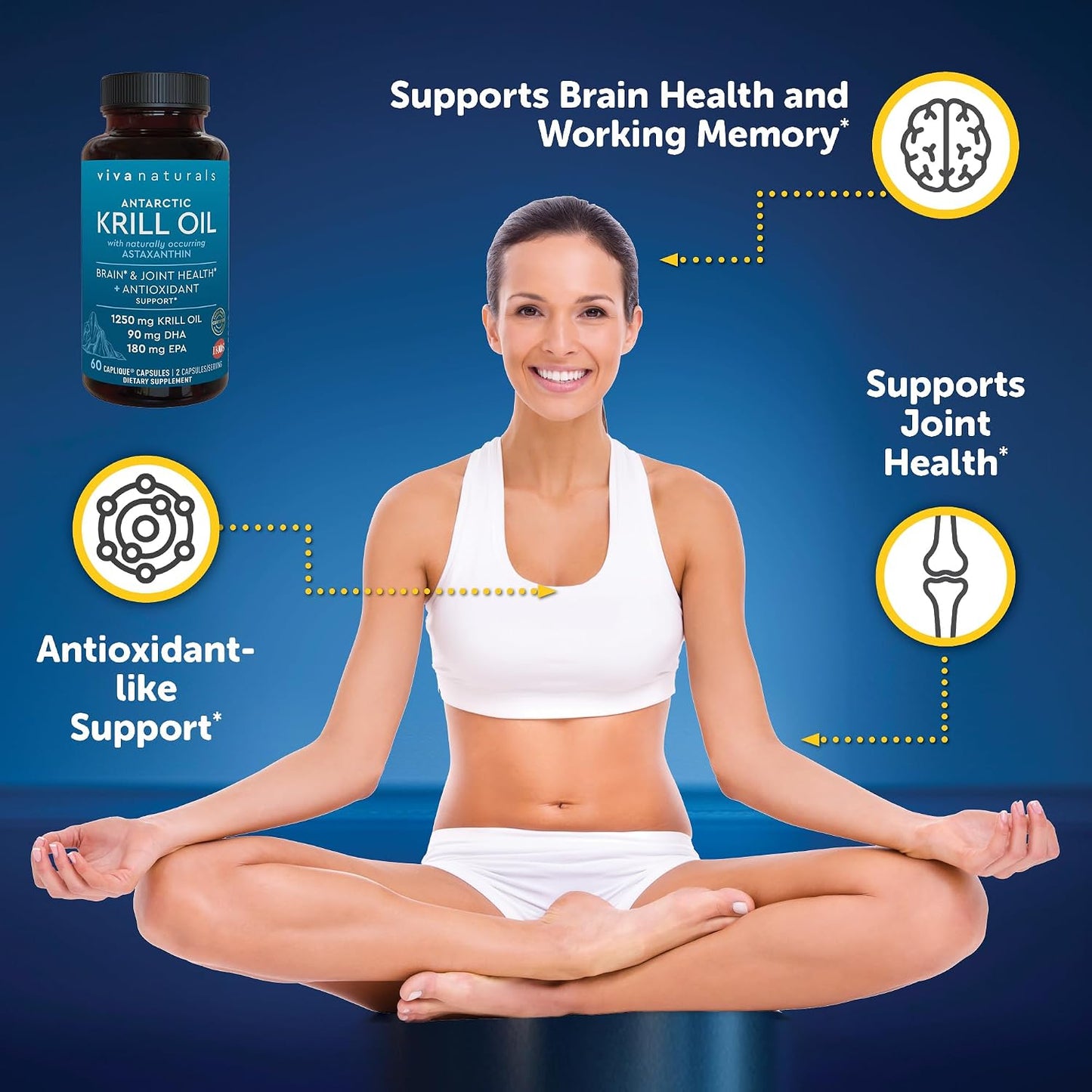 Viva Naturals Antarctic Krill Oil, Elderberry Vitamin C & Zinc and Triple-Strength Omega 3 Fish Oil Bundle, Providing Omega 3 EPA and DHA, Elderberry for Immune Support