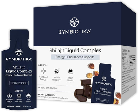 CYMBIOTIKA Shilajit Liquid Complex for Energy, Focus & Recovery