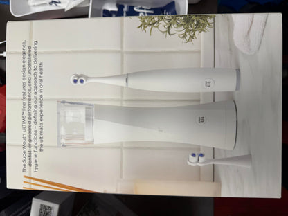 SuperMouth ULTIM8 Electric Toothbrush, UV Hub & Travel Case, Rose Gold