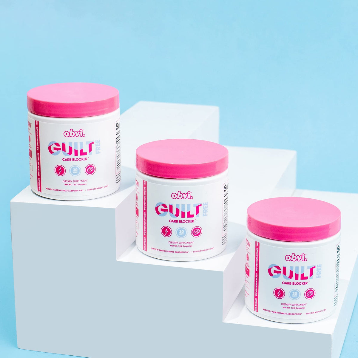Obvi Guilt Free Carb Blocker, Block Carb Absorption, Support Weight Loss, Healthier Nails