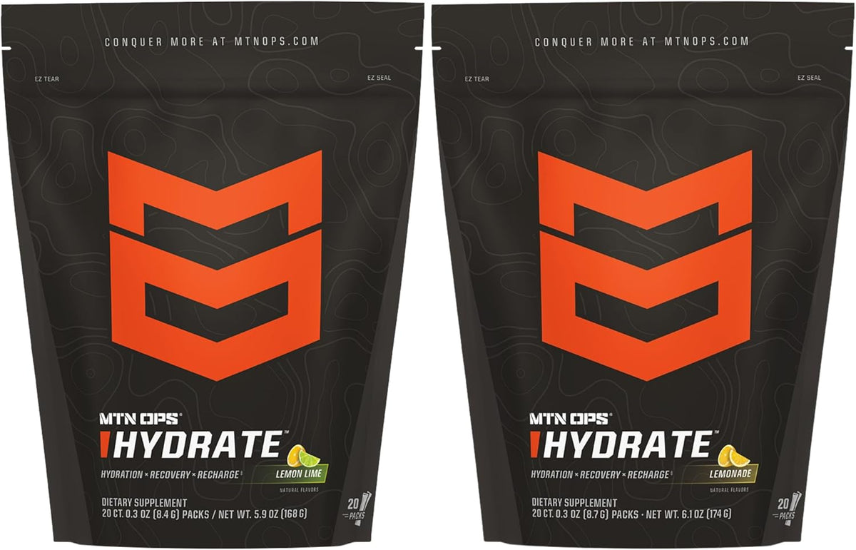 MTN OPS Hydrate Lemon Lime + Lemonade Bundle