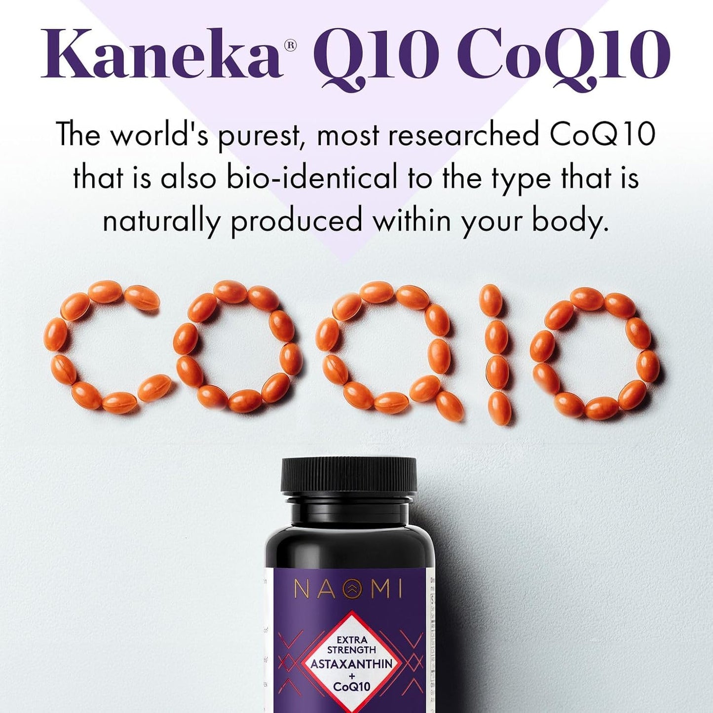 NAOMI Bergamot 1000mg Astaxanthin and CoQ10
