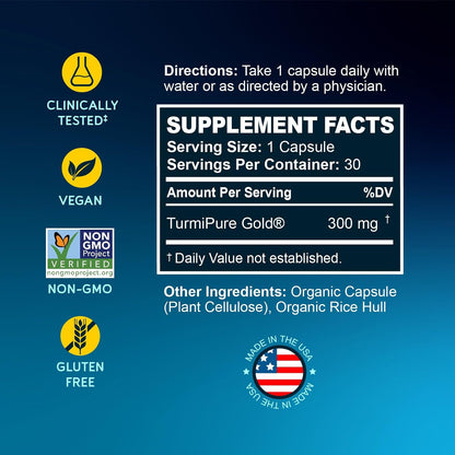 BioEmblem Triple Magnesium Complex and BioEmblem Turmeric Curcumin with Clinically Studied TurmiPure - Joint Support, Healthy Inflammation Turmeric Supplements