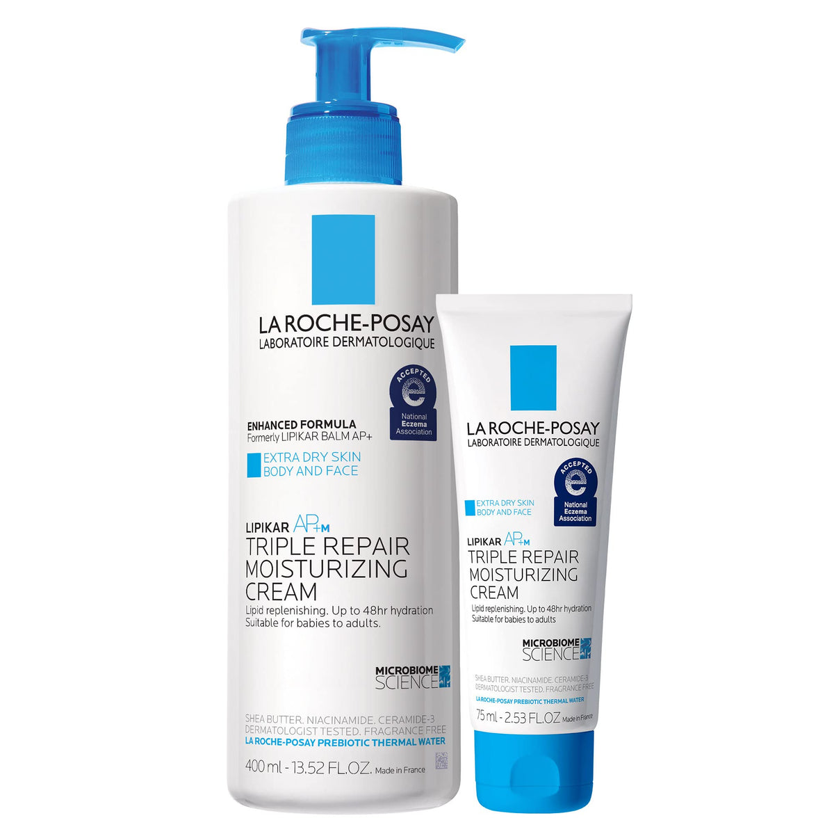 La Roche-Posay Lipikar Daily Repair Moisturizing Lotion Full Size & Travel Size Skin Care 
