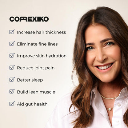 CORREXIKO Premium Marine Collagen Powder - Wild Caught Fish from Canada (Not Farmed)