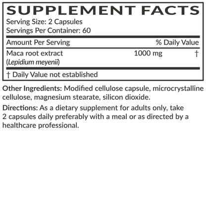 Futurebiotics Maca Root Extra Strength Supports Energy, Stamina & Reproductive Health, Non-GMO, 250 Vegetarian Capsules