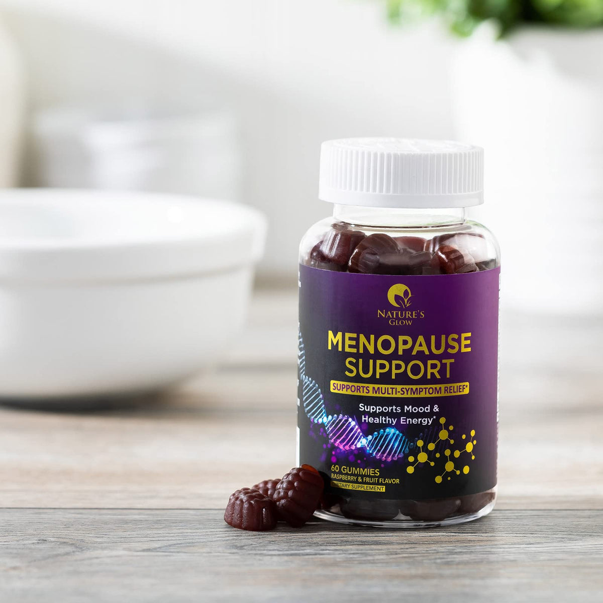 Menopause Support Supplement for Women - Multi Benefit Menopause Relief Vitamin Gummy