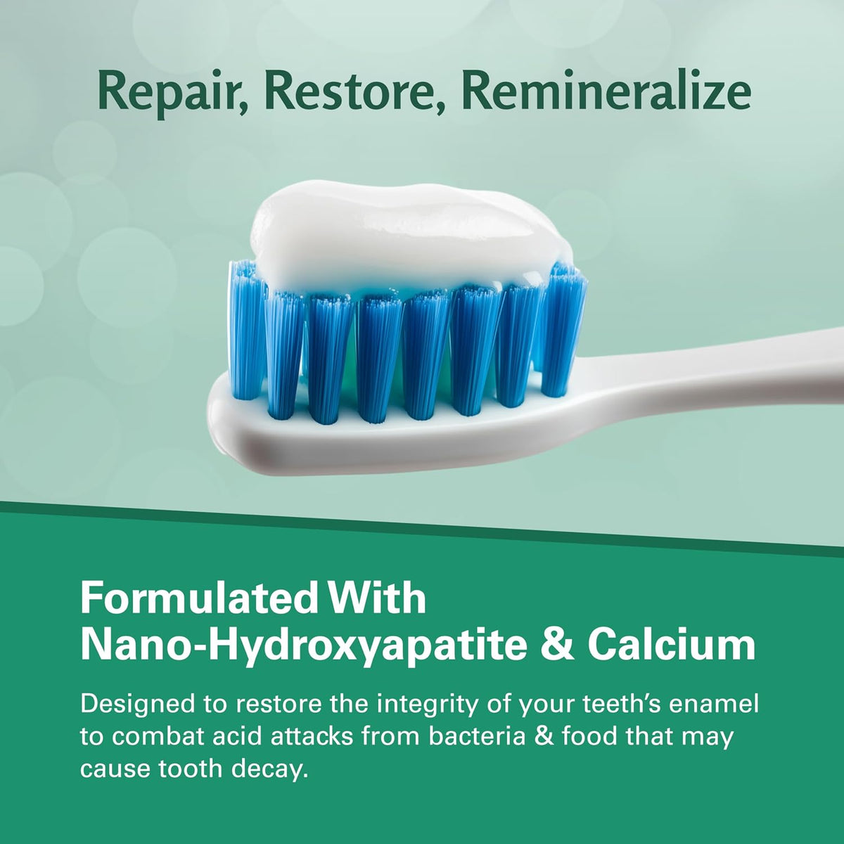 Nano Hydroxyapatite Toothpaste & Dental Appliance Cleaner Tablets