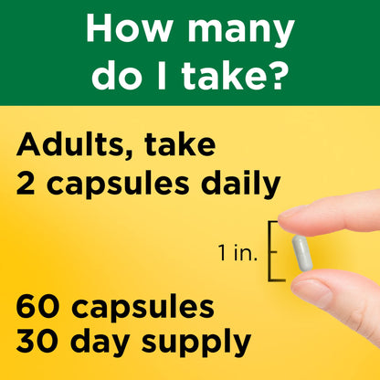 Nature Made Magnesium Glycinate 200 mg per Serving, Dietary Supplement for Muscle