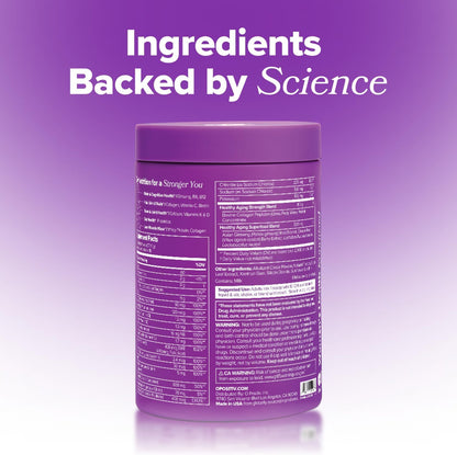 MENO Healthy Aging Collagen & Protein, Chocolate Brownie – 15 Servings