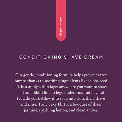 Pure Romance Coochy Cream, Conditioning Scented Shave Cream, Shaving Cream