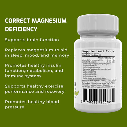 BiOptimizers Magnesium Breakthrough 4.0, (30 Capsules) & Stress Guardian, (90 Capsules) - Natural Sleep, Brain, and Stress Support Supplement Bundle
