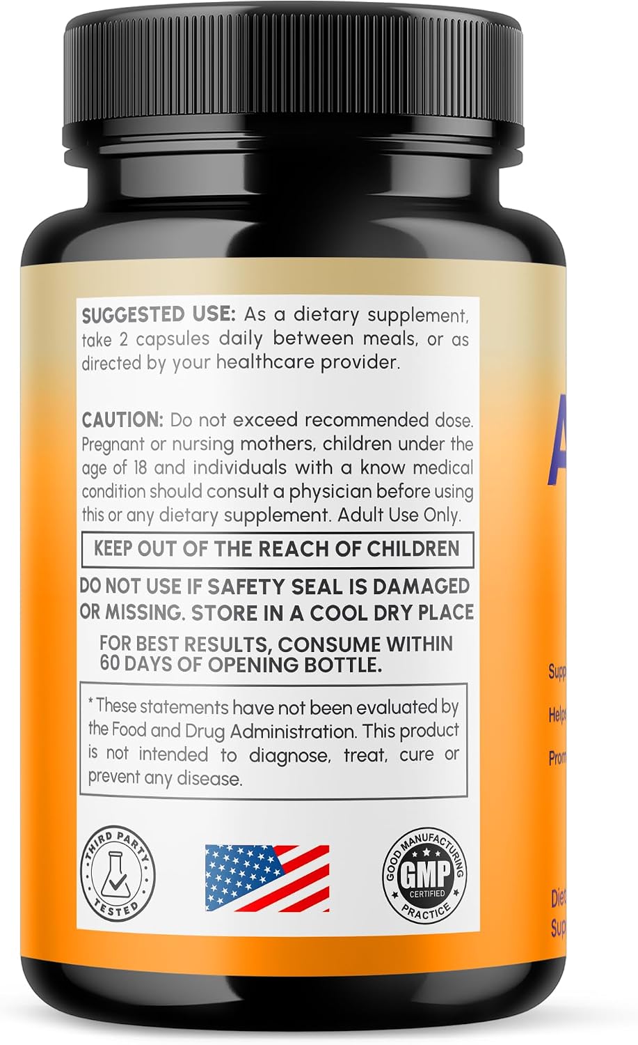Alkalean Capsules, Alka Lean Weight Management Support Pills, 60 Capsules