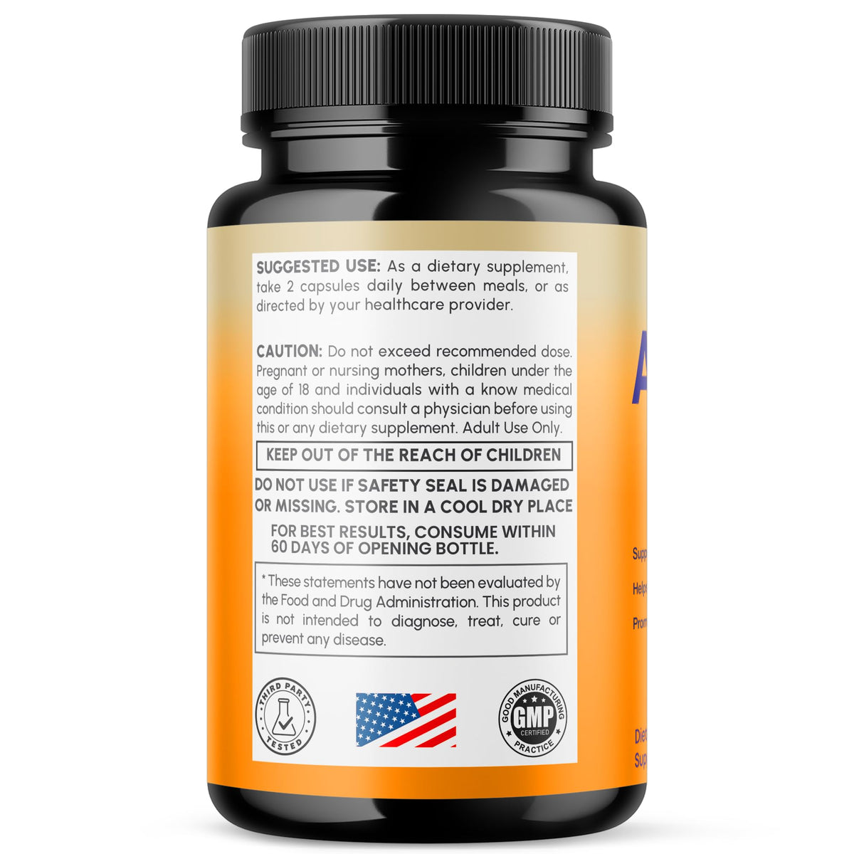 Alkalean Capsules, Alka Lean Weight Management Support Pills, 60 Capsules