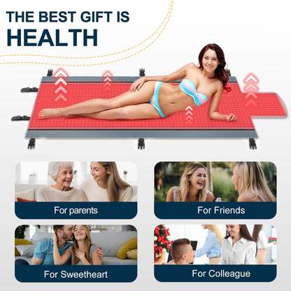 Red Light Therapy for Body - Full Body Red Light Therapy Mat, 71.0x33.33in, 2570Pcs