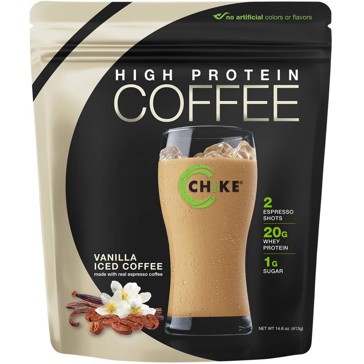 Chike Vanilla High Protein Iced Coffee, 20 G Protein, 2 Shots Espresso, 1 G Sugar