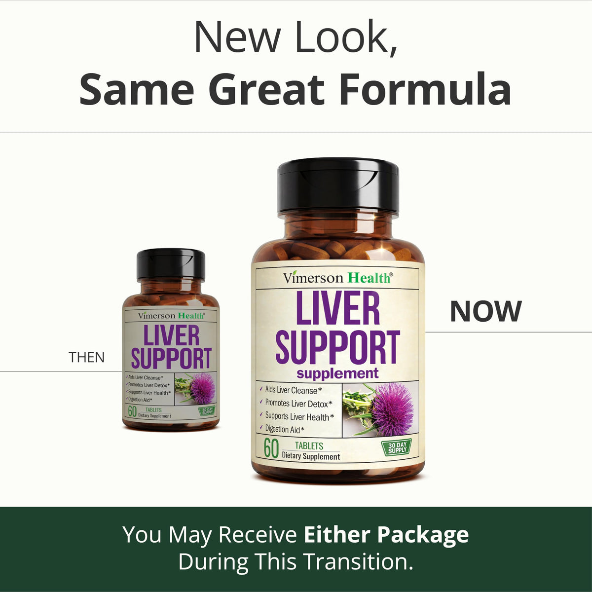 Liver Support – Liver Cleanse Detox & Repair Milk Thistle Supplement – 60ct