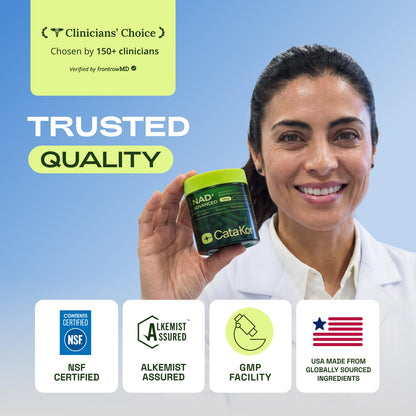 Cata-Kor Liposomal NAD+ Supplement with Resveratrol – Advanced NAD Resveratrol