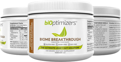 BiOptimizers The Ultimate Gut Health Stack - Chocolate, Promotes and Levels Gut Health
