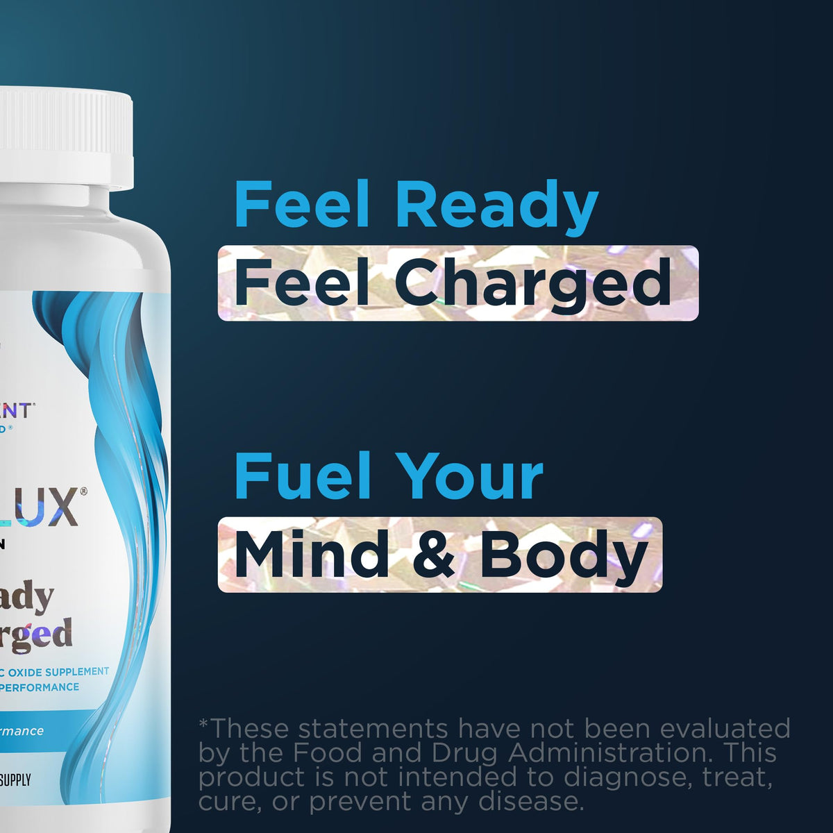 VitaFLUX Triple Power Nitric Oxide Supplement for Male Performance + VitaFLUX Women's Nitric Oxide Booster Supplement, Increase Circulation, Boost Energy & Heart Health, Performance, Stamina, Energy