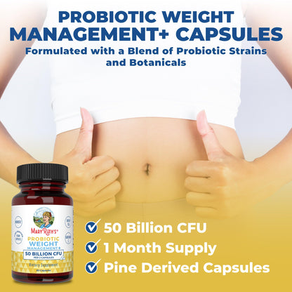 MaryRuth's Probiotics Capsule for Women & Men | Weight Management | Digestive & Gut Health